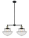 Innovations - 209-BAB-G542 - Two Light Island Pendant - Franklin Restoration - Black Antique Brass