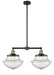 Innovations - 209-BAB-G544 - Two Light Island Pendant - Franklin Restoration - Black Antique Brass