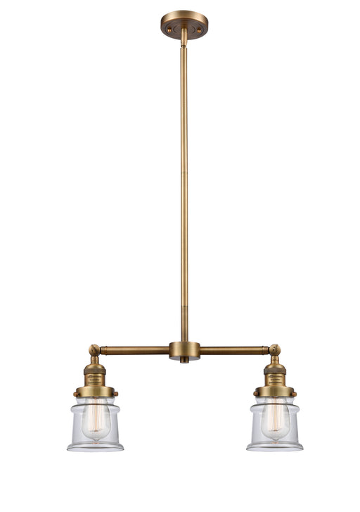 Innovations - 209-BB-G182S-LED - LED Island Pendant - Franklin Restoration - Brushed Brass