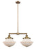 Innovations - 209-BB-G541 - Two Light Island Pendant - Franklin Restoration - Brushed Brass
