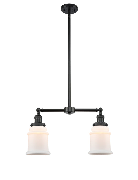 Innovations - 209-BK-G181-LED - LED Island Pendant - Franklin Restoration - Matte Black