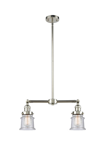 Franklin Restoration LED Island Pendant Polished Nickel