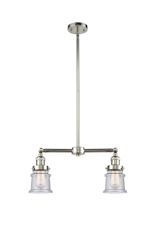 Innovations - 209-PN-G184S-LED - LED Island Pendant - Franklin Restoration - Polished Nickel