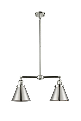Franklin Restoration LED Island Pendant Polished Nickel