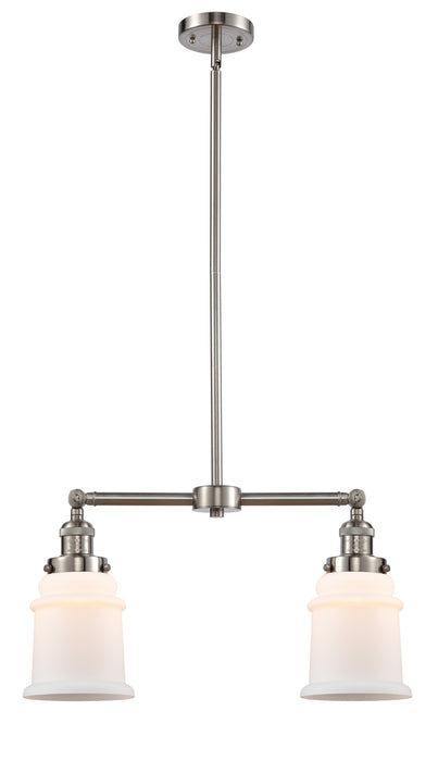 Innovations - 209-SN-G181-LED - LED Island Pendant - Franklin Restoration - Brushed Satin Nickel