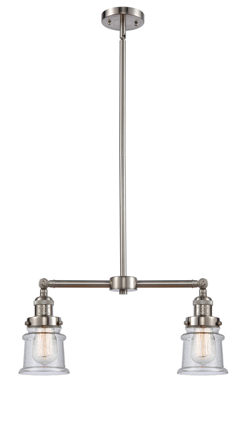 Innovations - 209-SN-G184S-LED - LED Island Pendant - Franklin Restoration - Brushed Satin Nickel