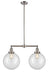 Innovations - 209-SN-G202-10 - Two Light Island Pendant - Franklin Restoration - Brushed Satin Nickel