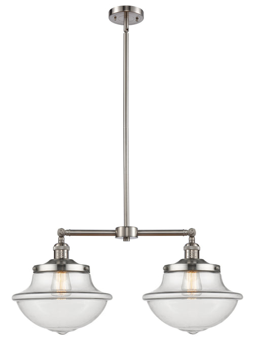 Innovations - 209-SN-G542 - Two Light Island Pendant - Franklin Restoration - Brushed Satin Nickel