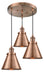 Innovations - 211/3-AC-M13-AC - Three Light Pendant - Franklin Restoration - Antique Copper