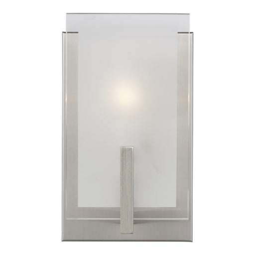 Generation Lighting - 4130801-962 - One Light Wall / Bath Sconce - Brushed Nickel