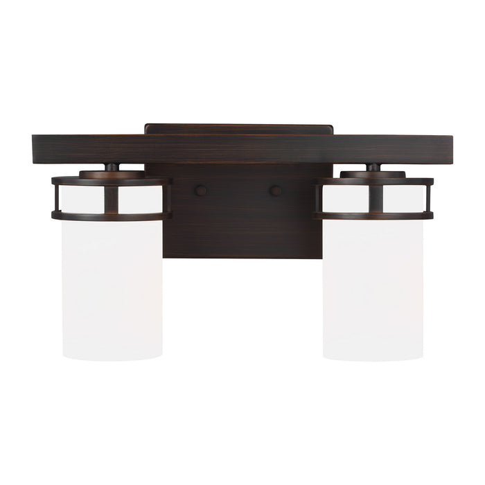 Generation Lighting - 4421602-710 - Two Light Wall / Bath - Burnt Sienna