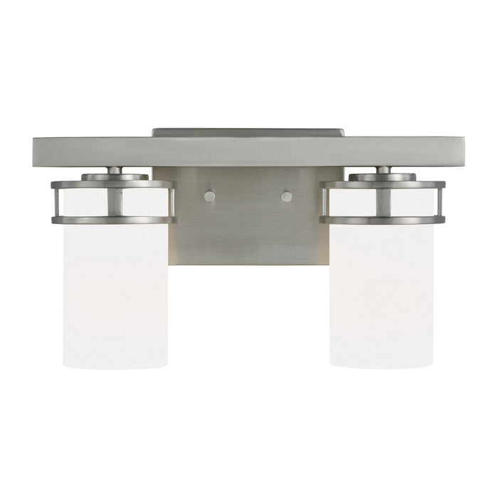 Generation Lighting - 4421602-962 - Two Light Wall / Bath - Brushed Nickel