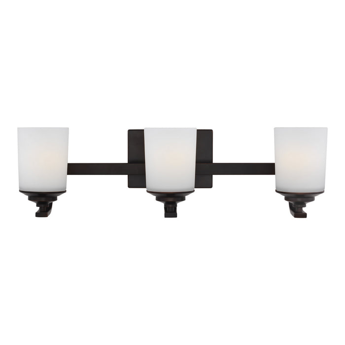 Generation Lighting - 4430703-710 - Three Light Wall / Bath - Burnt Sienna