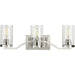 Progress Lighting - P300258-009 - Three Light Bath - Lassiter - Brushed Nickel