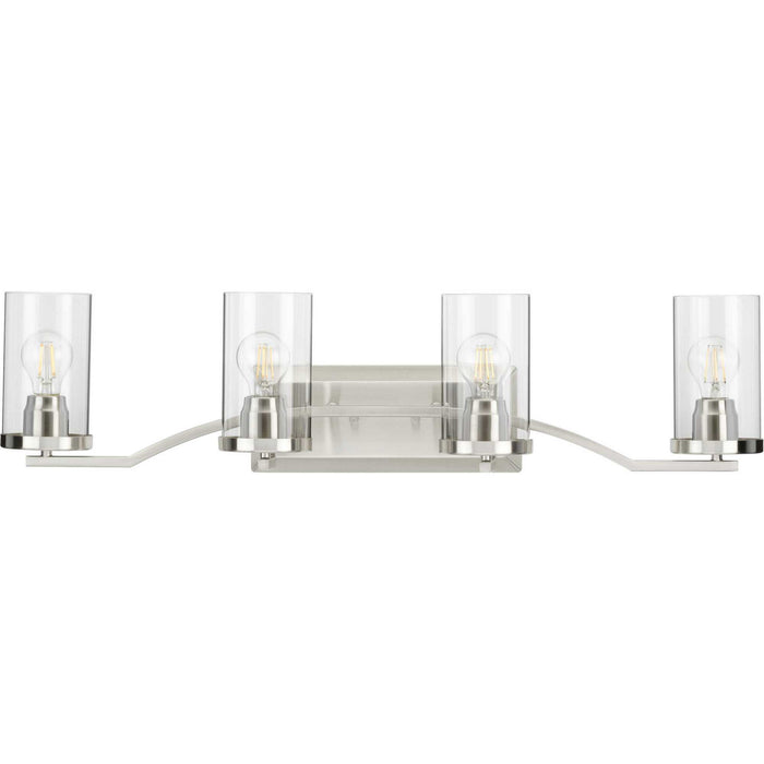 Progress Lighting - P300259-009 - Four Light Bath - Lassiter - Brushed Nickel