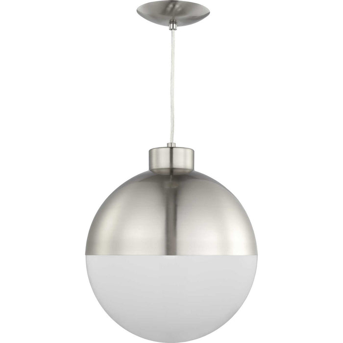 Progress Lighting - P500148-009-30 - LED Pendant - Globe LED - Brushed Nickel