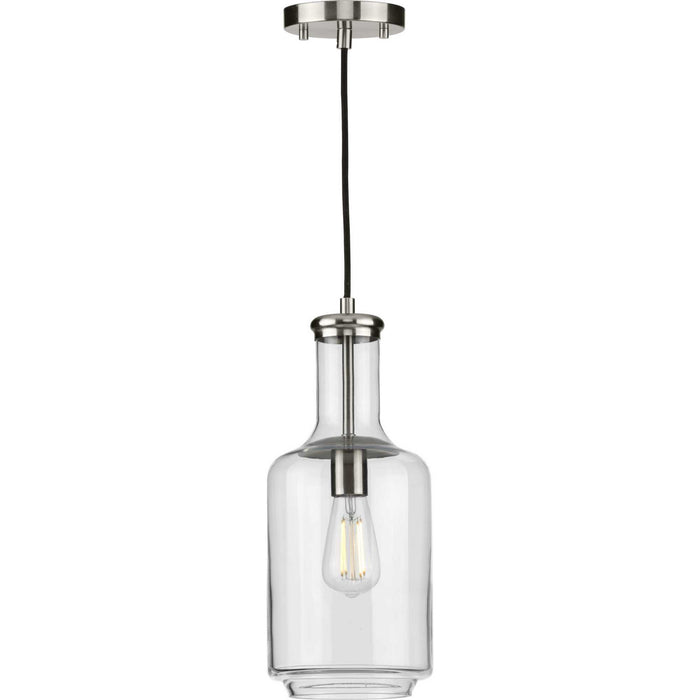 Progress Lighting - P500229-009 - One Light Pendant - Latrobe - Brushed Nickel