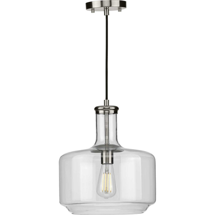 Progress Lighting - P500231-009 - One Light Pendant - Latrobe - Brushed Nickel