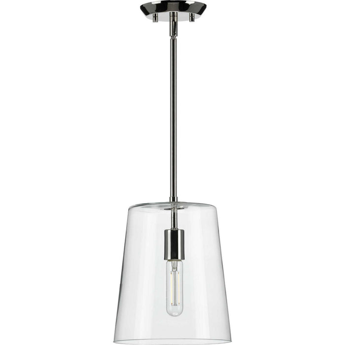 Progress Lighting - P500241-104 - One Light Pendant - Clarion - Polished Nickel