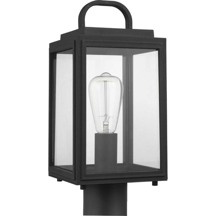 Progress Lighting - P540064-031 - One Light Post Lantern - Grandbury - Black