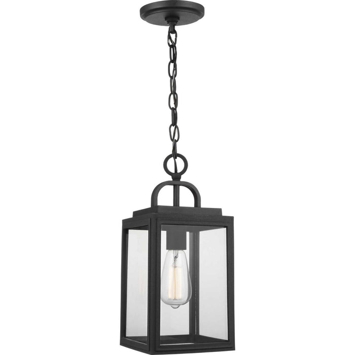 Progress Lighting - P550064-031 - One Light Hanging Lantern - Grandbury - Black
