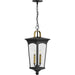 Progress Lighting - P550067-031 - Two Light Hanging Lantern - Chatsworth - Black