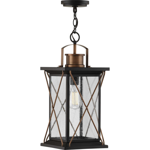 Progress Lighting - P550068-020 - One Light Hanging Lantern - Barlowe - Antique Bronze