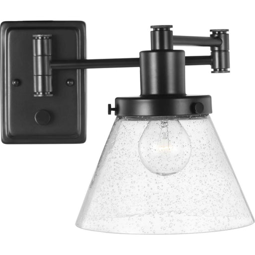 Progress Lighting - P710084-031 - One Light Swing Arm Wall Lamp - Hinton - Black