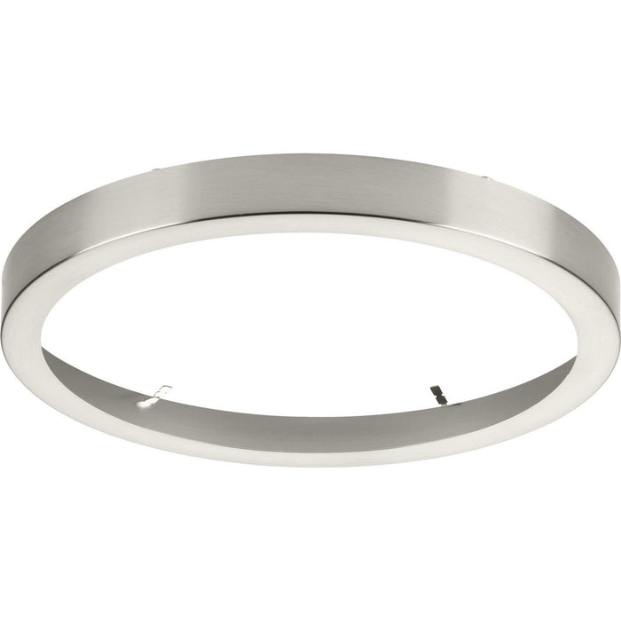 Progress Lighting - P860050-009 - Edgelit Round Trim Ring - Everlume - Brushed Nickel