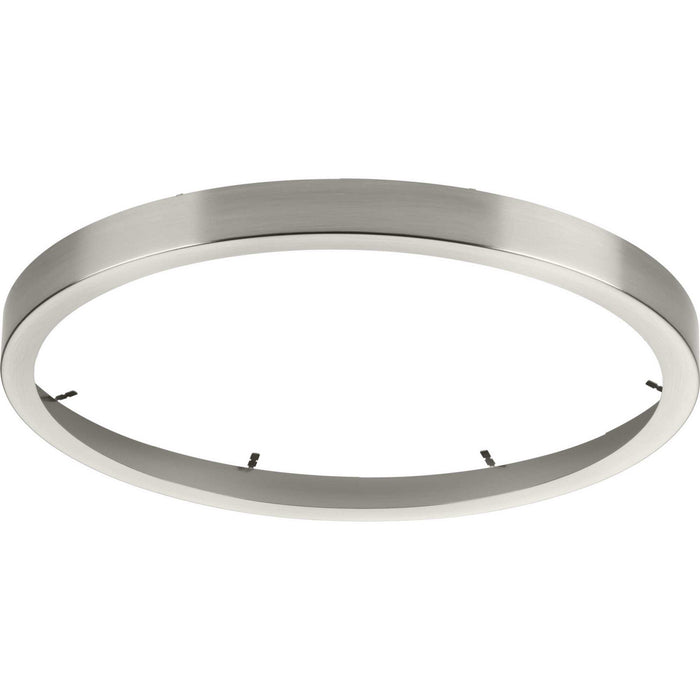 Progress Lighting - P860051-009 - Edgelit Round Trim Ring - Everlume - Brushed Nickel