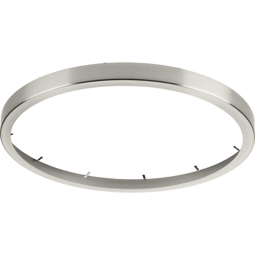 Progress Lighting - P860052-009 - Edgelit Round Trim Ring - Everlume - Brushed Nickel