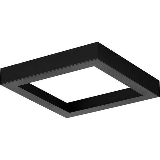 Progress Lighting - P860053-031 - Edgelit Square Trim Ring - Everlume - Black