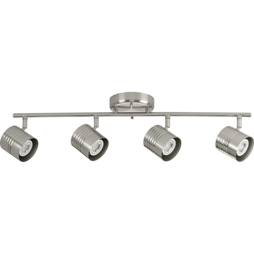 Progress Lighting - P900014-009 - Four Head Multi Directional Track - Kitson - Brushed Nickel