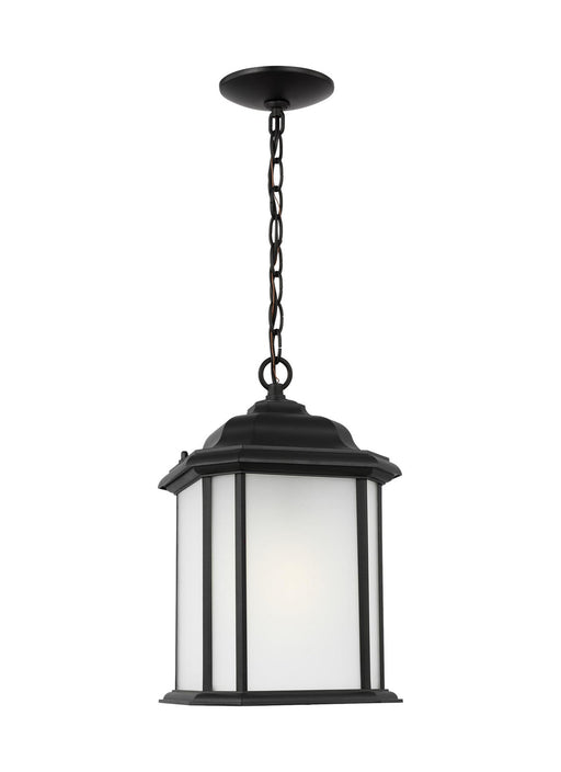 Generation Lighting - 60531EN3-12 - One Light Outdoor Pendant - Kent - Black
