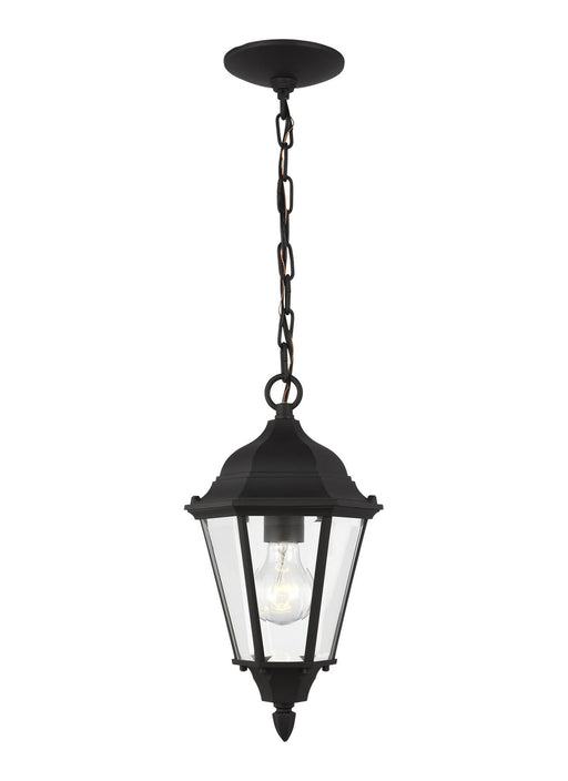 Generation Lighting - 60941EN3-12 - One Light Outdoor Pendant - Bakersville - Black
