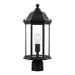 Generation Lighting - 8238601-12 - One Light Outdoor Post Lantern - Black
