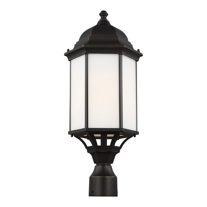 Generation Lighting - 8238751-71 - One Light Outdoor Post Lantern - Antique Bronze