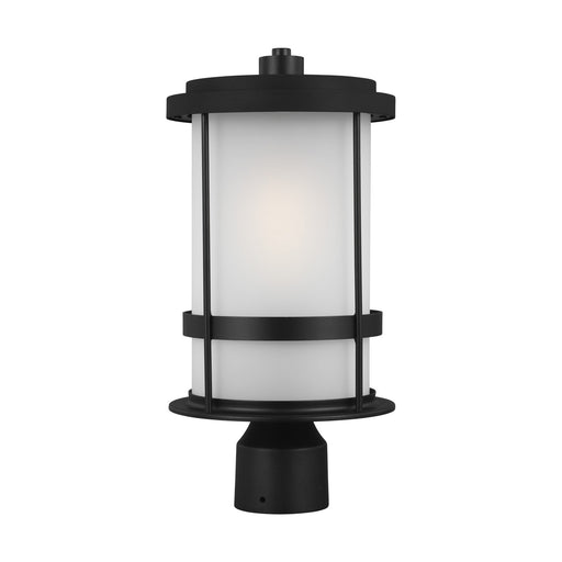 Generation Lighting - 8290901-12 - One Light Outdoor Post Lantern - Black
