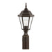Generation Lighting - 82941-71 - One Light Outdoor Post Lantern - Bakersville - Antique Bronze