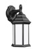 Generation Lighting - 8338751-12 - One Light Outdoor Wall Lantern - Sevier - Black