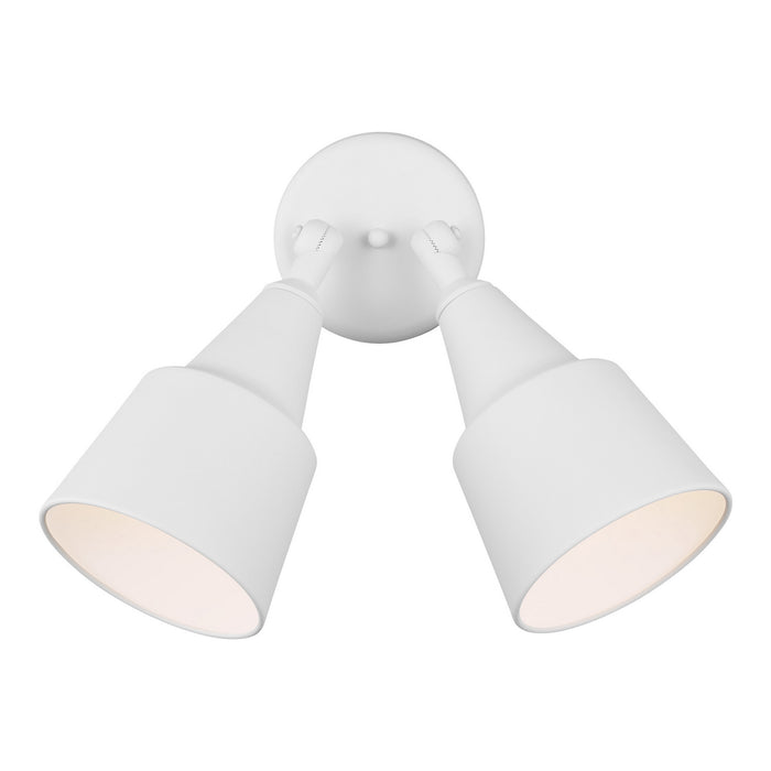 Generation Lighting - 8560702-15 - Two Light Adjustable Swivel Flood Light - White