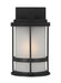 Generation Lighting - 8590901EN3-12 - One Light Outdoor Wall Lantern - Black