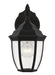 Generation Lighting - 88936-12 - One Light Outdoor Wall Lantern - Black