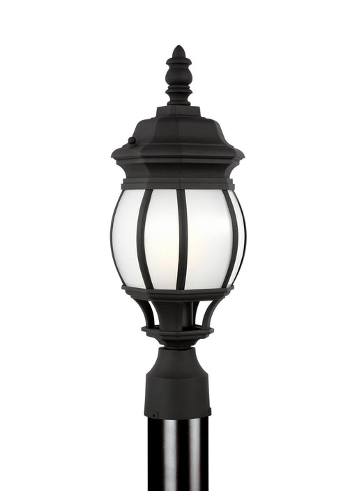 Generation Lighting - 89202-12 - One Light Outdoor Post Lantern - Black