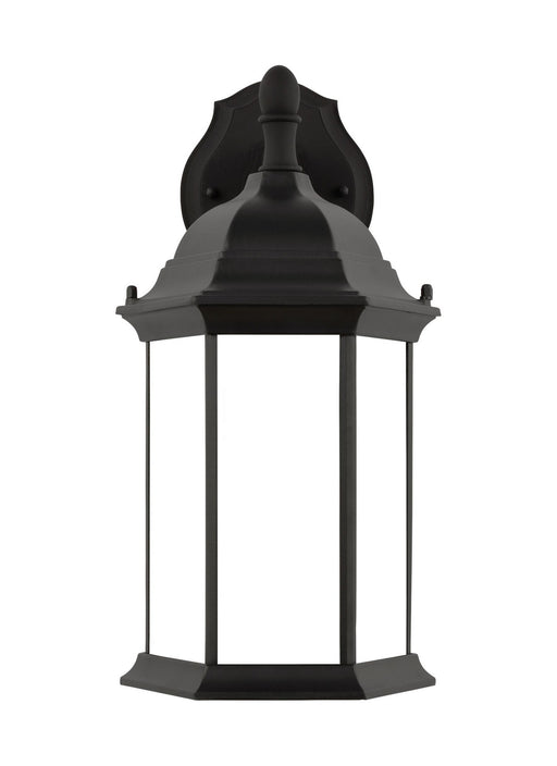 Generation Lighting - 8938751-12 - One Light Outdoor Wall Lantern - Sevier - Black