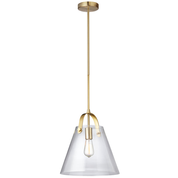 Dainolite Ltd - 871P-AGB - One Light Pendant - Clear