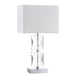 Dainolite Ltd - C96T-PC - One Light Table Lamp - Clear