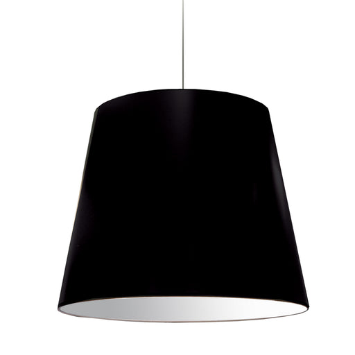 Dainolite Ltd - OD-L-797 - One Light Pendant - Oversized Drum - Black