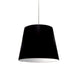 Dainolite Ltd - OD-M-797 - One Light Pendant - Oversized Drum - Black