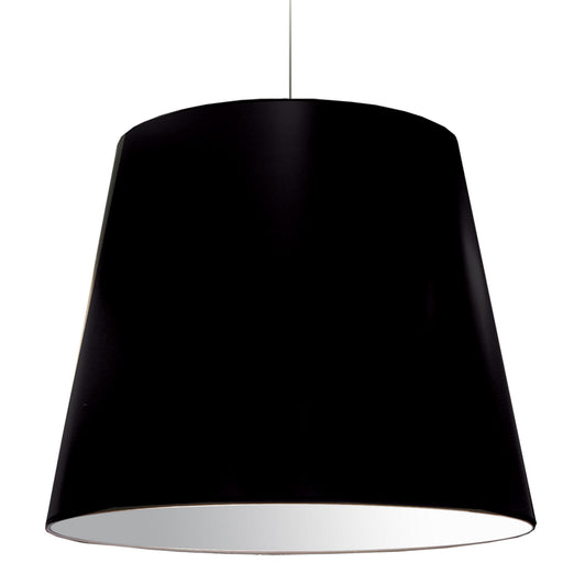 Dainolite Ltd - OD-XL-797 - One Light Pendant - Oversized Drum - Black